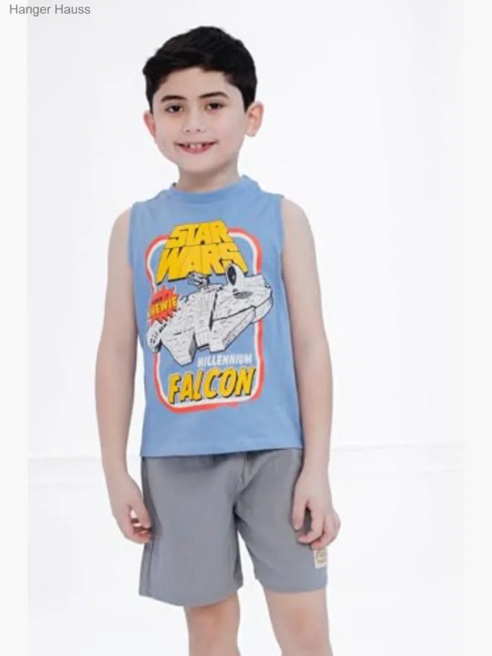 Star Wars Boys Tank Top and Shorts Set Sizes 4T to 18_4